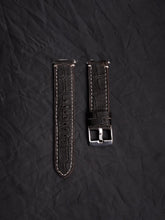 Standard 22mm-Handmade Leather Watch Strap-Croco Style