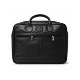 Executive Leather Laptop Bag-Black