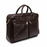 The Ultimate Leather Breifcase Bag-Dark Brown