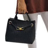 Eight Handwoven Womens Leather Bag