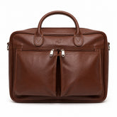 The Ultimate Leather Breifcase Bag-Tan