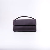 Nova-Womens Handle Leather Clutch Wallet-Burgundy