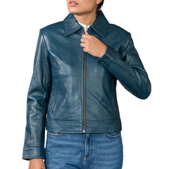 Women’s Classic Polo Collar Jacket