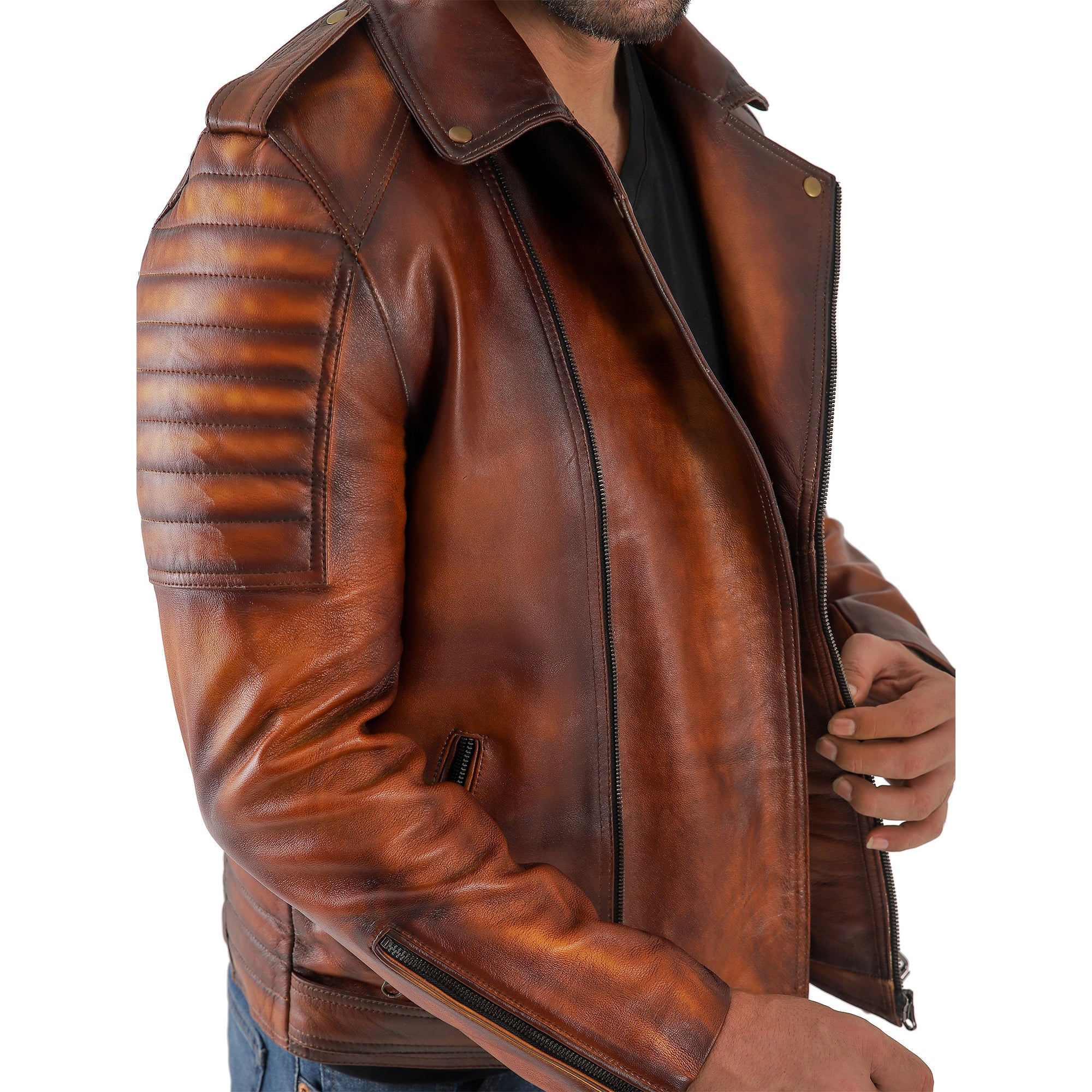 The Vintage Revival-Biker Jacket