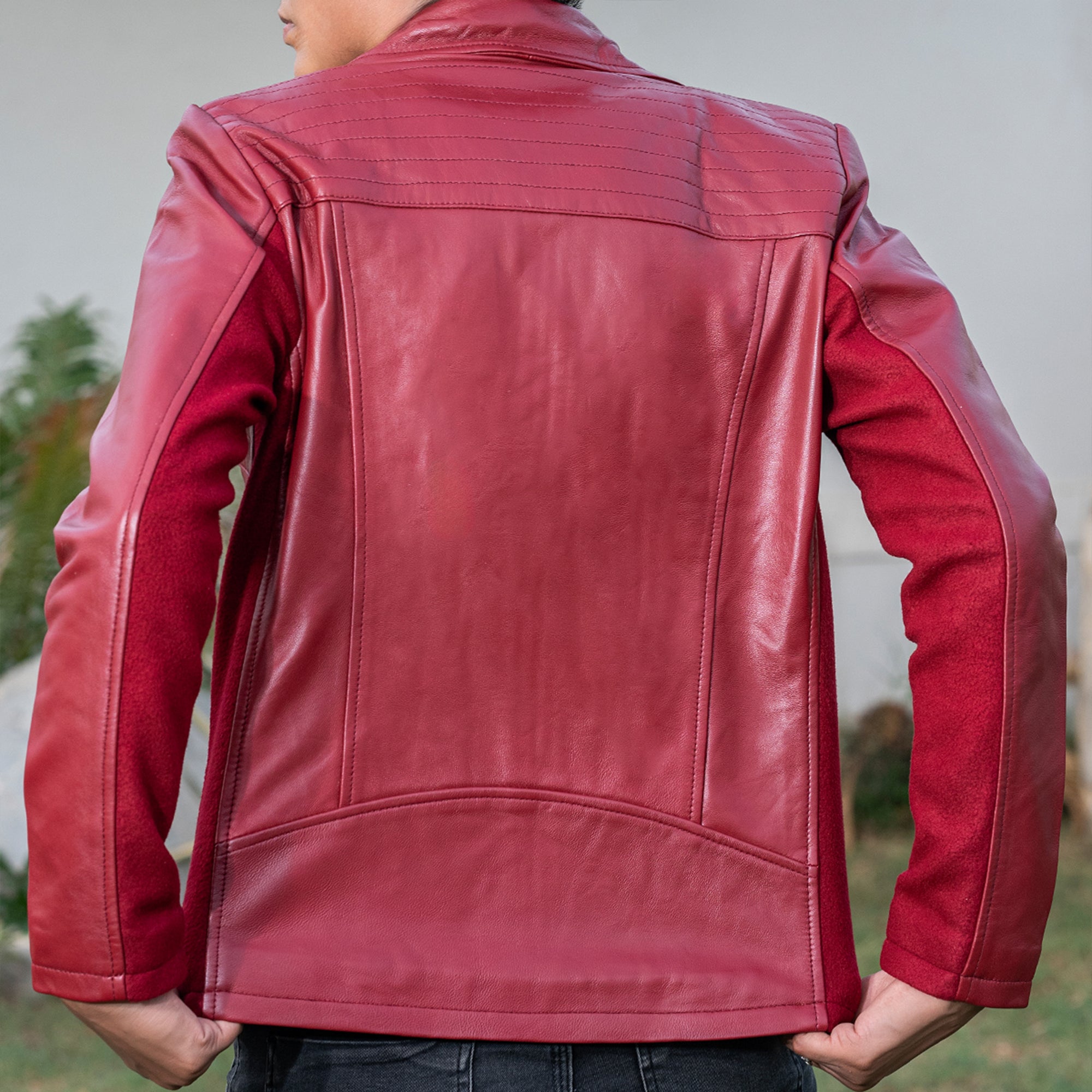 Marina Fleece Lined Women’s Real Leather Jacket