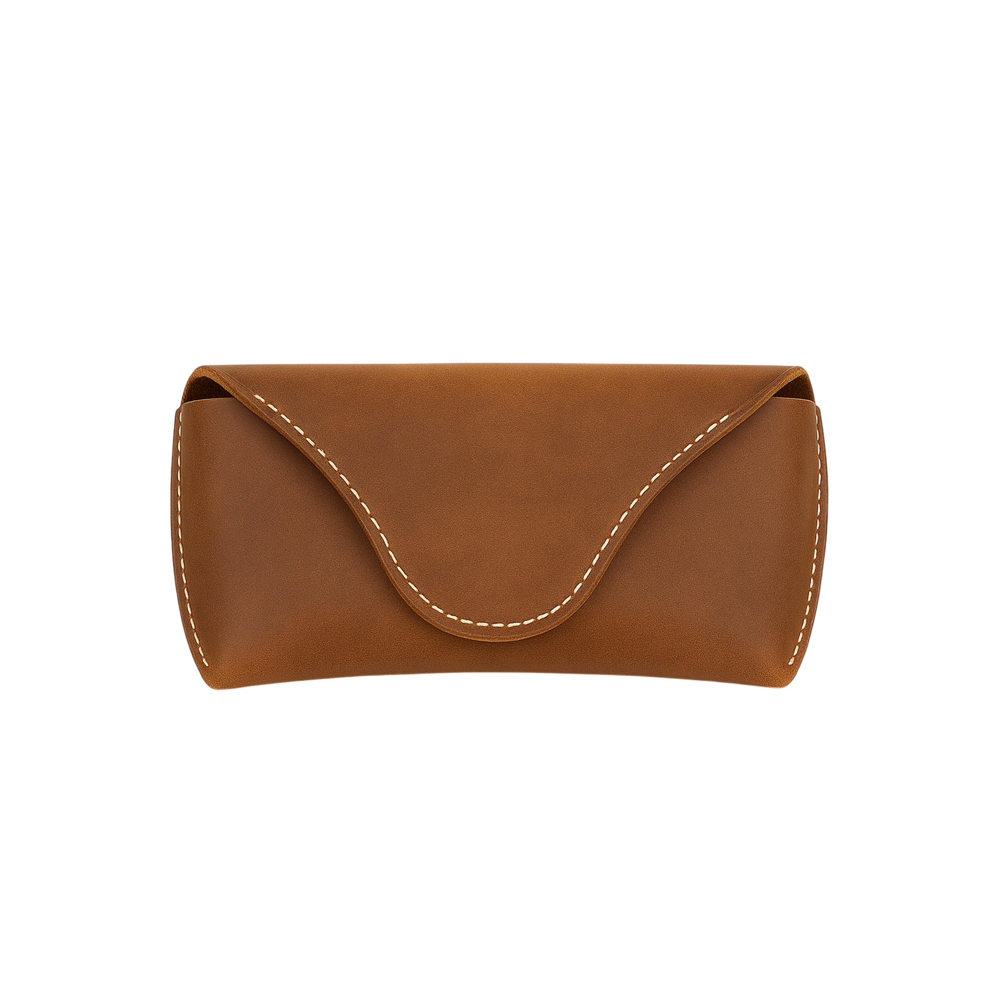 Vintage Leather Eyewear Pouch Classic Protective Case