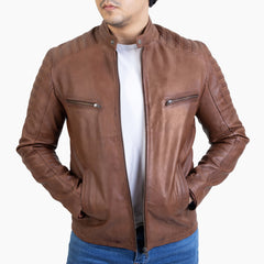 Buy 1 Get 1 Free-Handwaxed Biker Leather Jacket Vintage Limited Edition