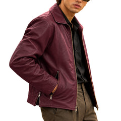 The Polo Zip Leather Jacket