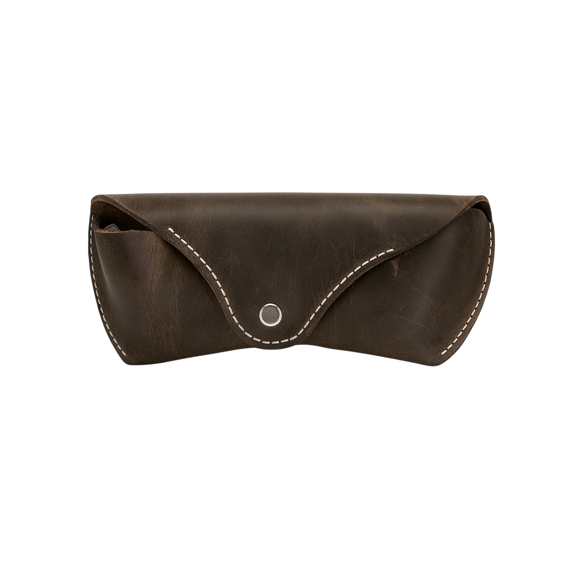 Vintage Leather Eyewear Pouch Classic Protective Case