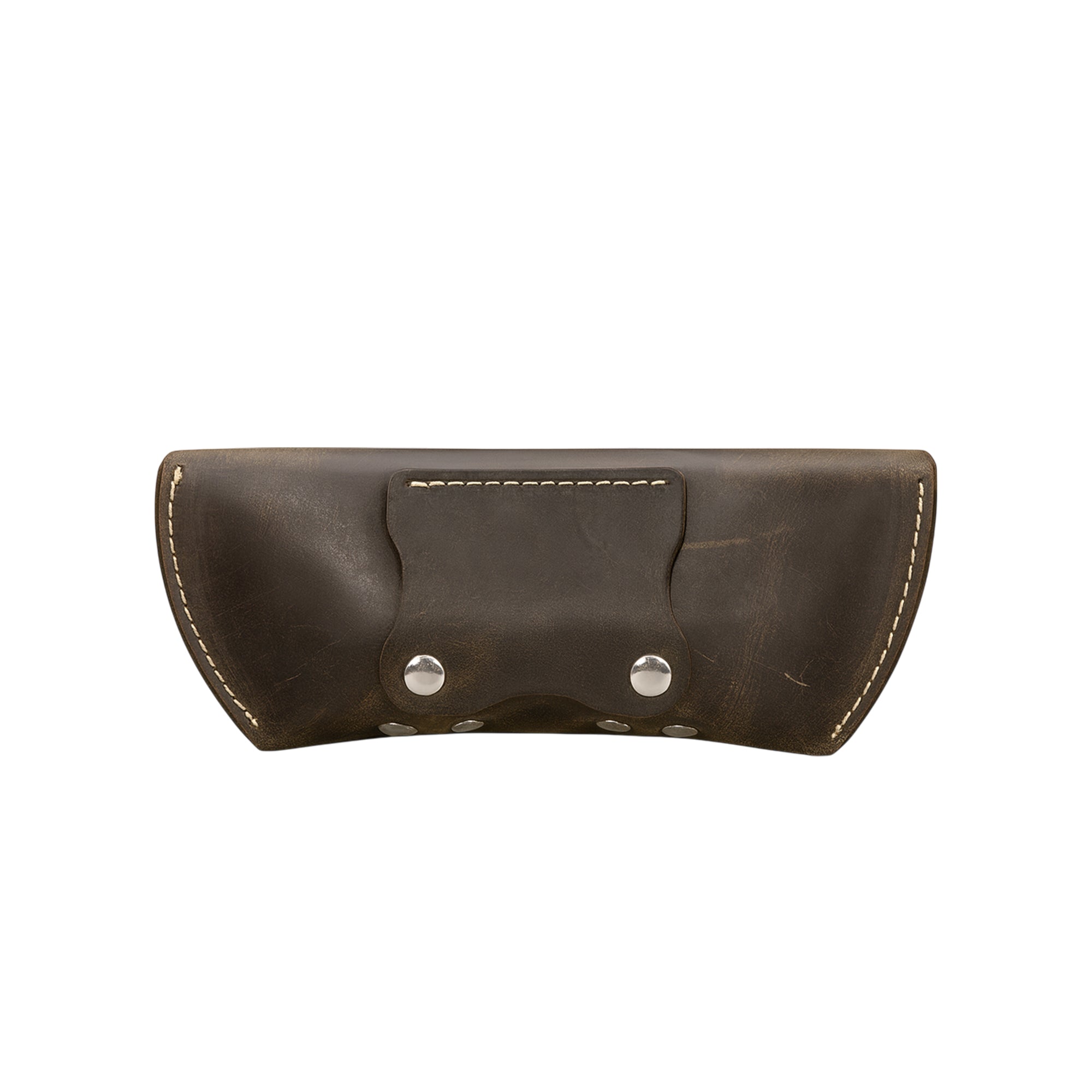 Vintage Leather Eyewear Pouch Classic Protective Case