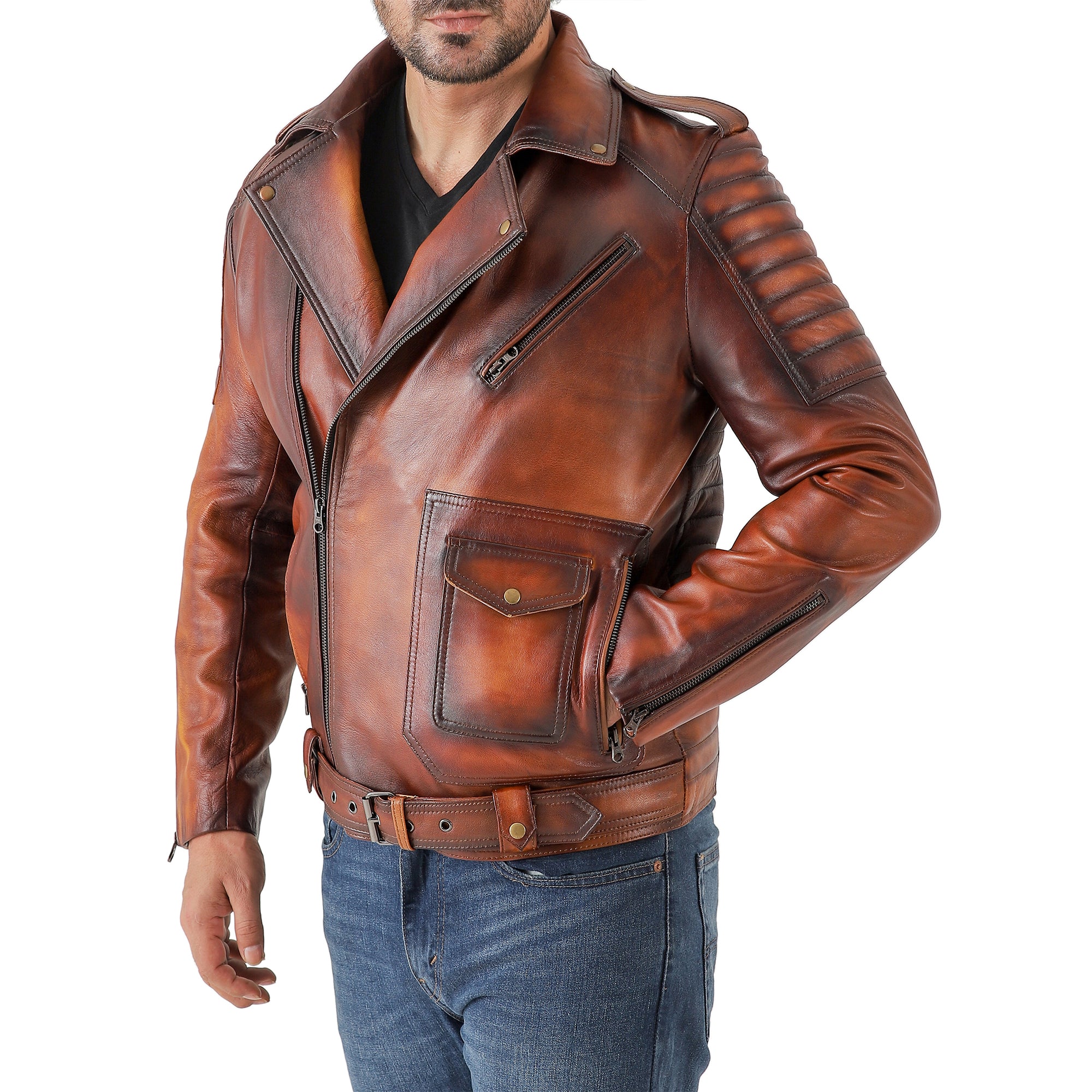 The Vintage Revival-Biker Jacket