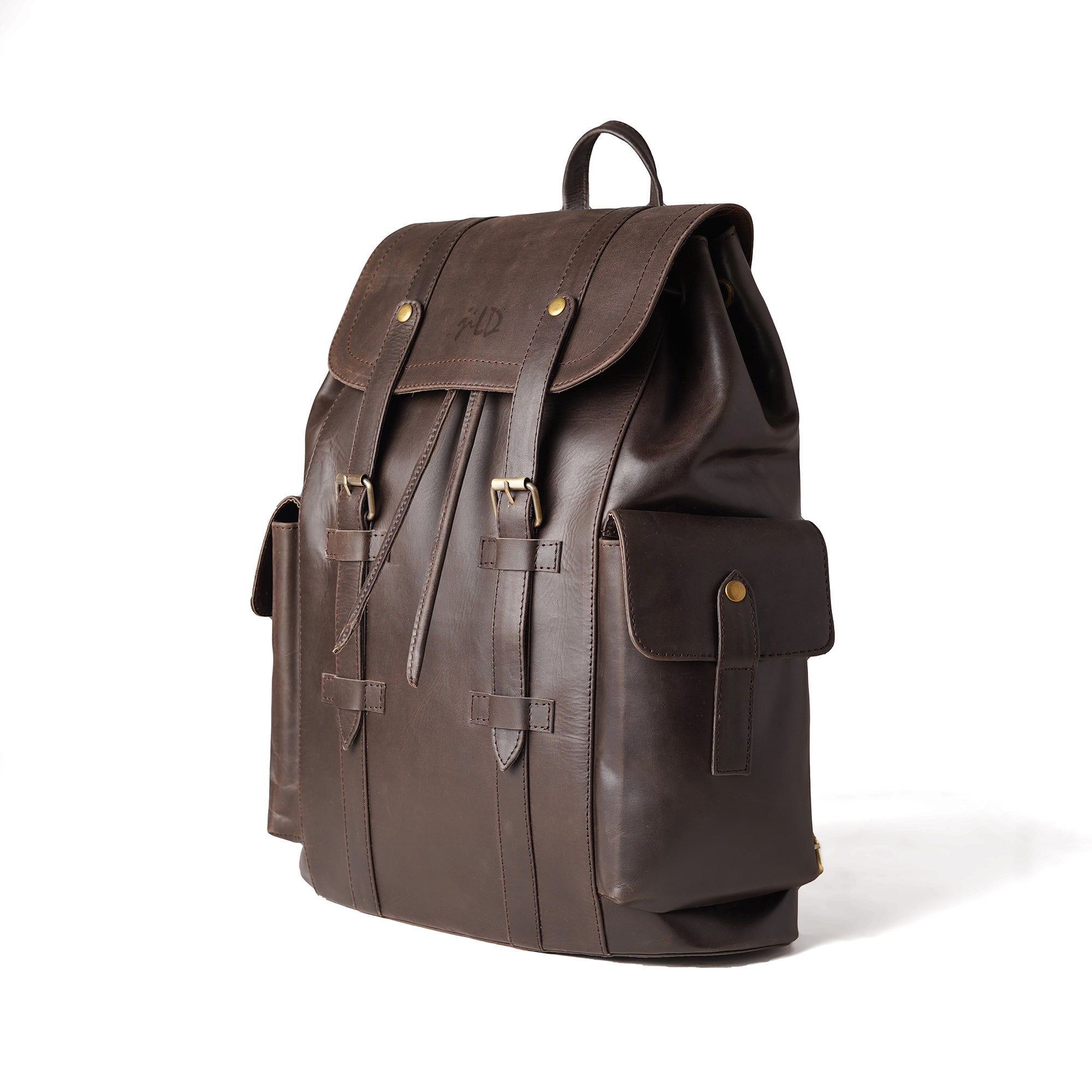 Leather Laptop Backpack for Men – The Christopher