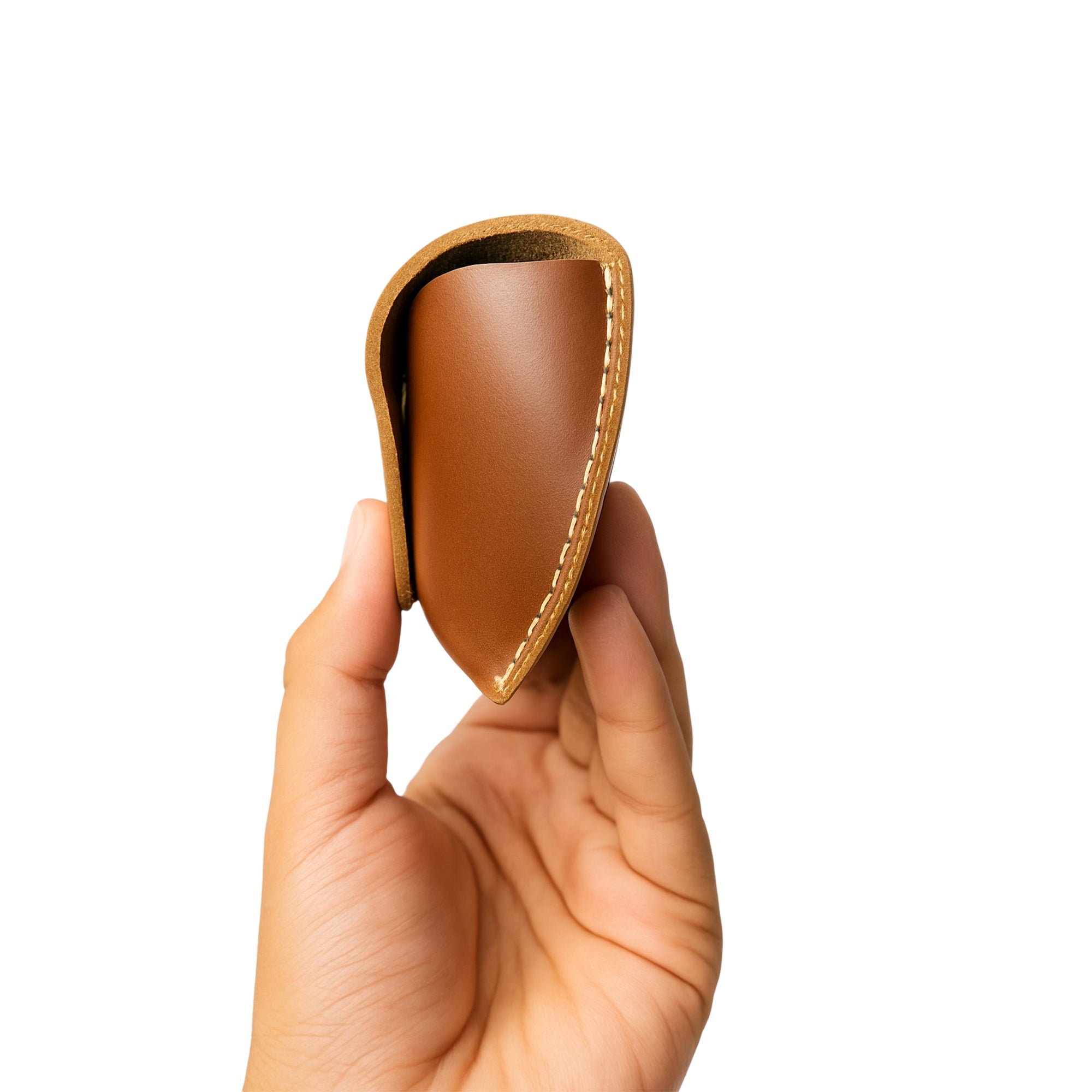 Vintage Leather Eyewear Pouch Classic Protective Case