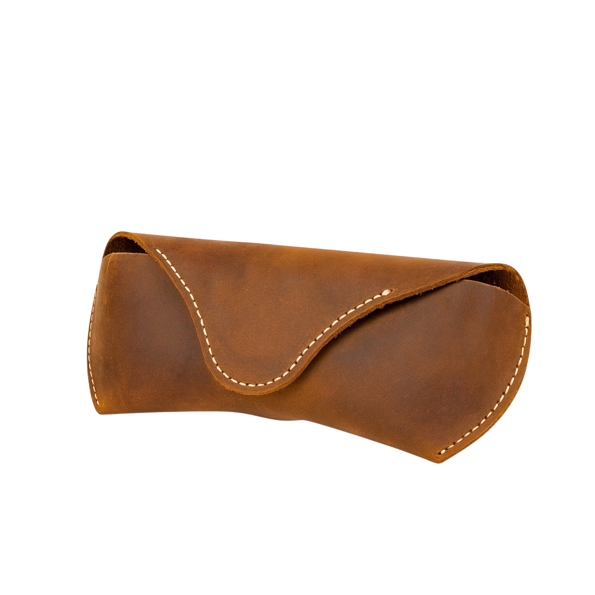 Vintage Leather Eyewear Pouch Classic Protective Case