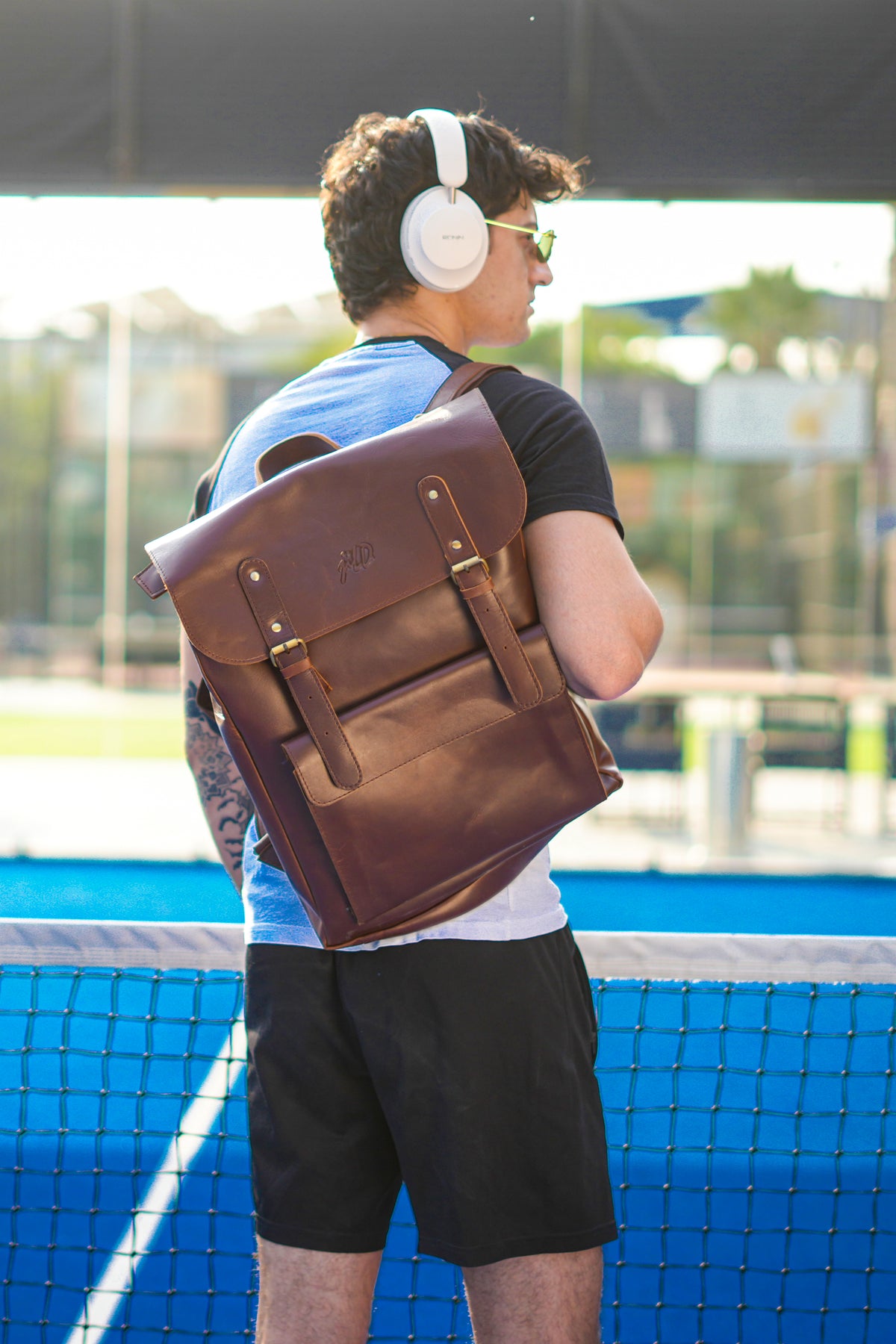 amazon leather backpack men Nomad Vintage Leather Backpack