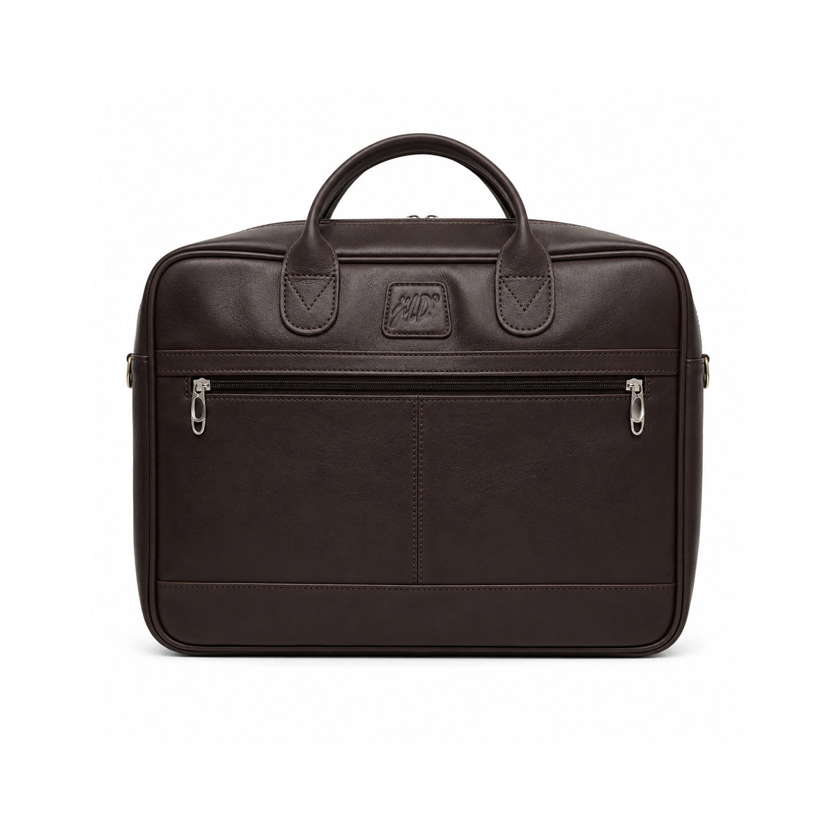 Executive Leather Laptop Bag-Brown