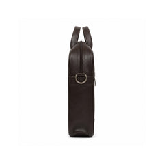 Executive Leather Laptop Bag-Brown