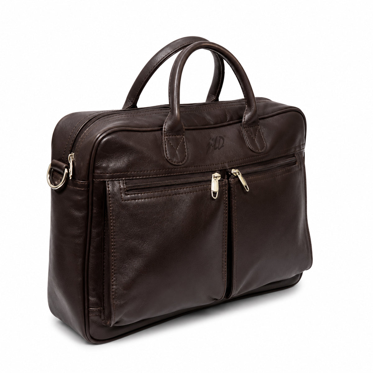 The Ultimate Leather Breifcase Bag-Dark Brown