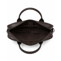 Executive Leather Laptop Bag-Brown