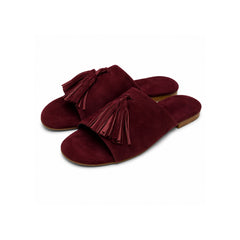 Charlotte-Tassel Slides