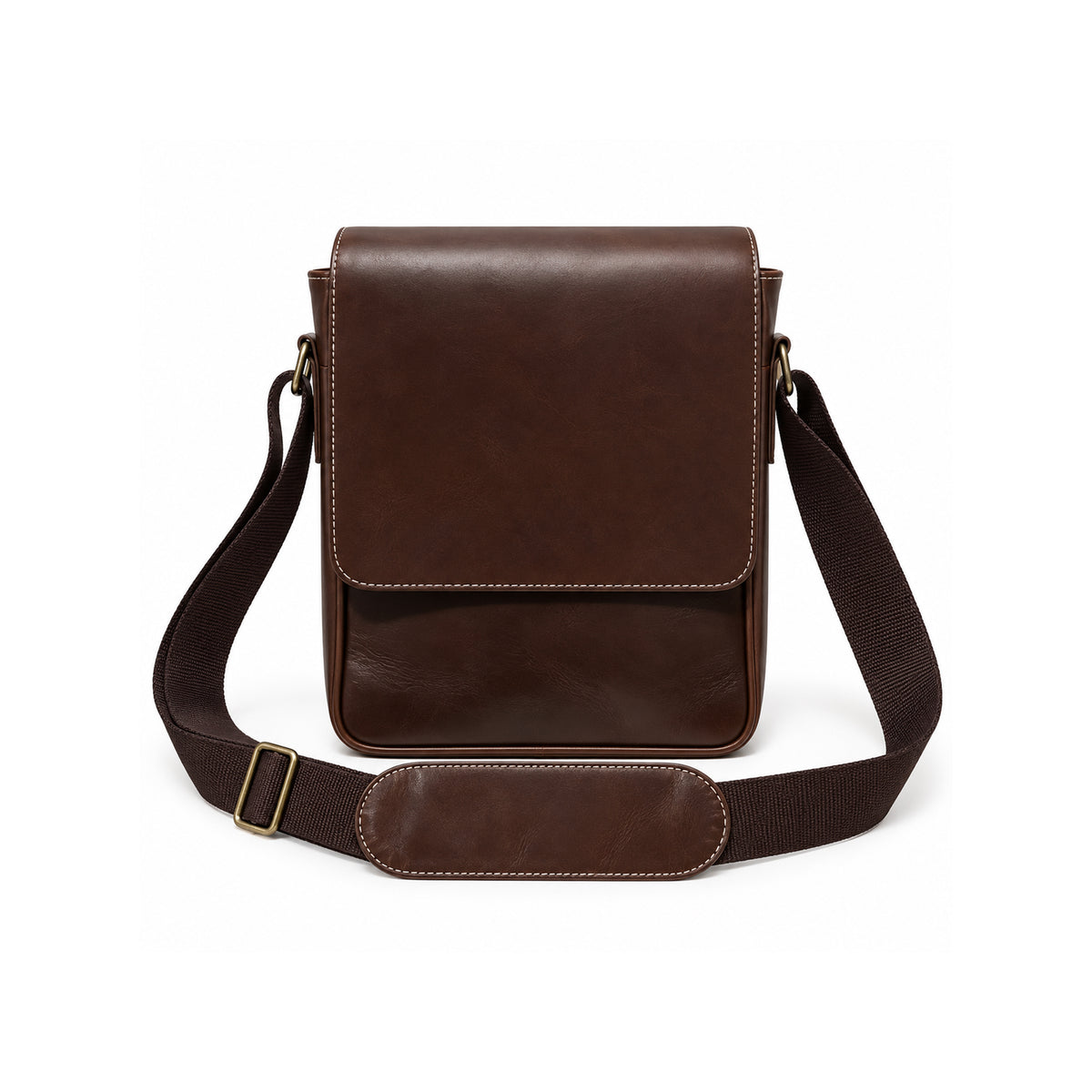 Crossbody Organizer Vintage Pure Leather Bag