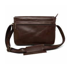 Jild Classic Satchel Vintage Leather Messenger Bag (Vintage Brown)