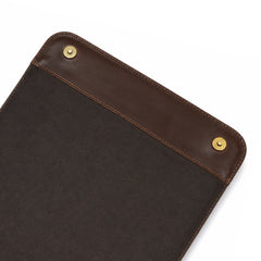 Jild Classic Satchel Vintage Leather Messenger Bag (Vintage Brown)