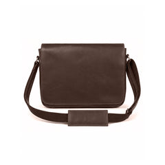 Jild Classic Satchel Vintage Leather Messenger Bag (Vintage Brown)
