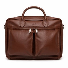 The Ultimate Leather Breifcase Bag-Tan