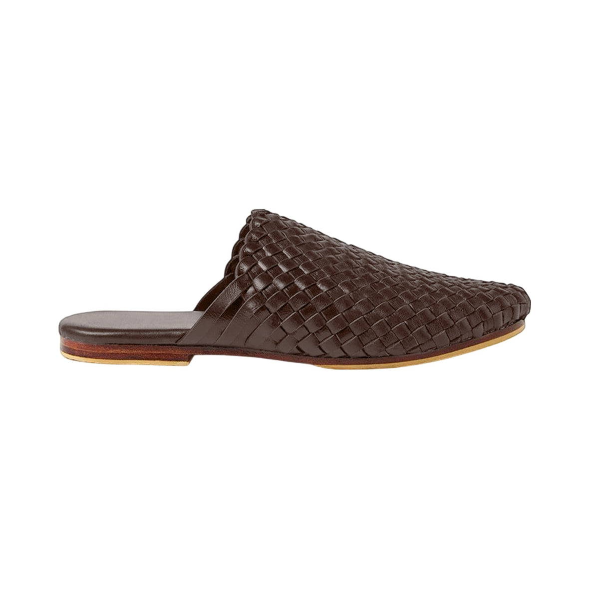 Tana-Womens Handwoven Leather Mules