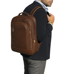 Trio Leather Backpack
