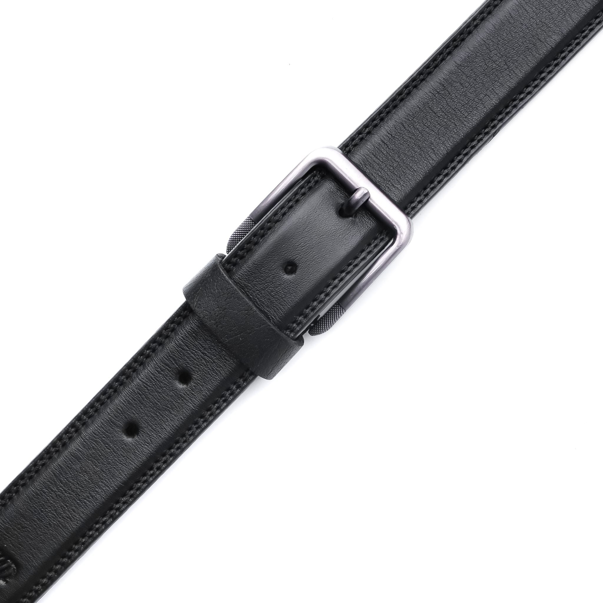 Black Belt With Single Pin Buckle