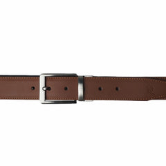 BLACK CAMEL BROWN Double Sided Reversible Men's' Leather Belt